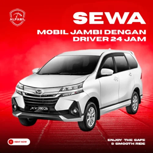 Sewa Mobil Jambi dengan Driver 24 Jam